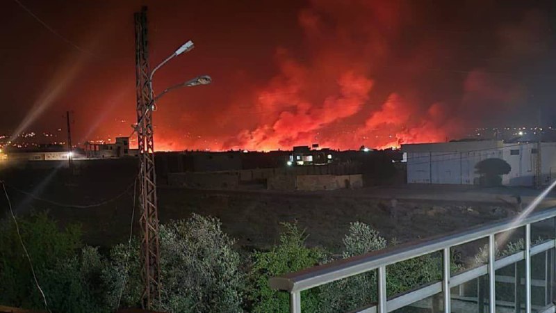 🇸🇾🔥🇱🇧 TEĎ: Na hranici mezi oběma zeměmi pokračuje boj mezi libanonskými šíitsk...