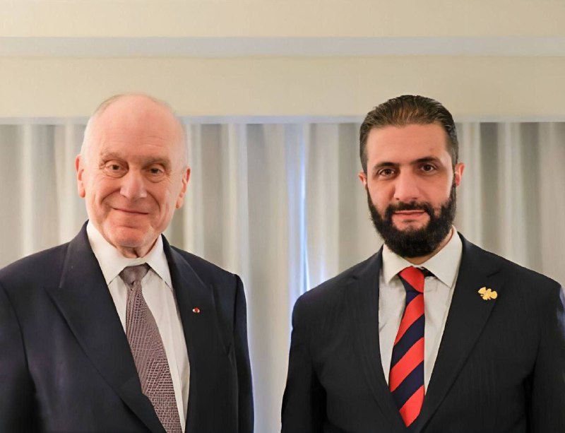 ❓🇸🇾🇮🇱🇮🇱Terorista Julani se setkal s prezidentem Světového židovského kongres...
