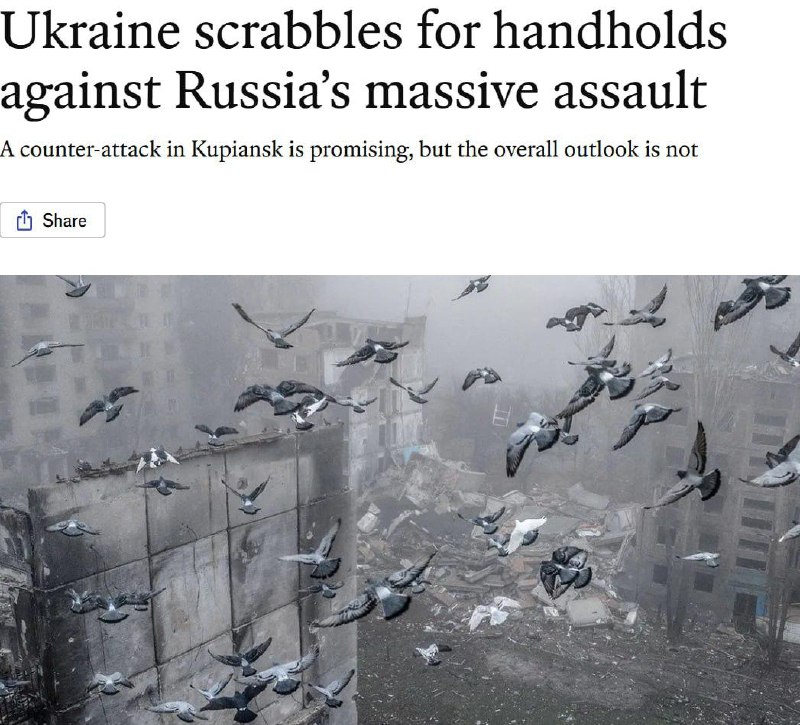 The Economist o tom, proč ukrajinská armáda utrpí porážku na frontě:▪️ problémy s mobili...