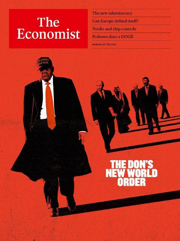 ❗️🇺🇸The Economist vydal speciální číslo s názvem "Don's New World Order"...