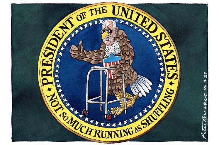 ⚡️ The Times nakreslily znak Bidenovy volební kampaně, která začalaTrochu humoru po ránu v ...