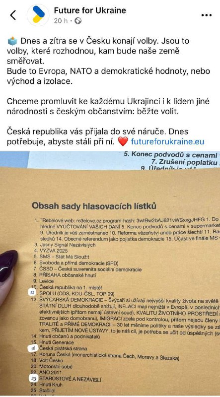 ‼️🤬 To je neuvěřitelné: Ukrajinci se míchají do voleb v ČR!🇺🇦 Nadační fond ...