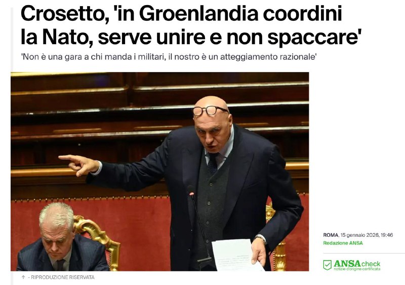 ‼️🇮🇹😂To zní jako vtip! - Italský ministr obrany zesměšnil vyslání několika d...