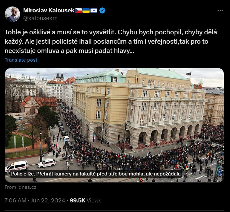 ❗️Tohle je ošklivé a musí se to vysvětlit. Kalousek dal jasně najevo, že čeká na rezigna...