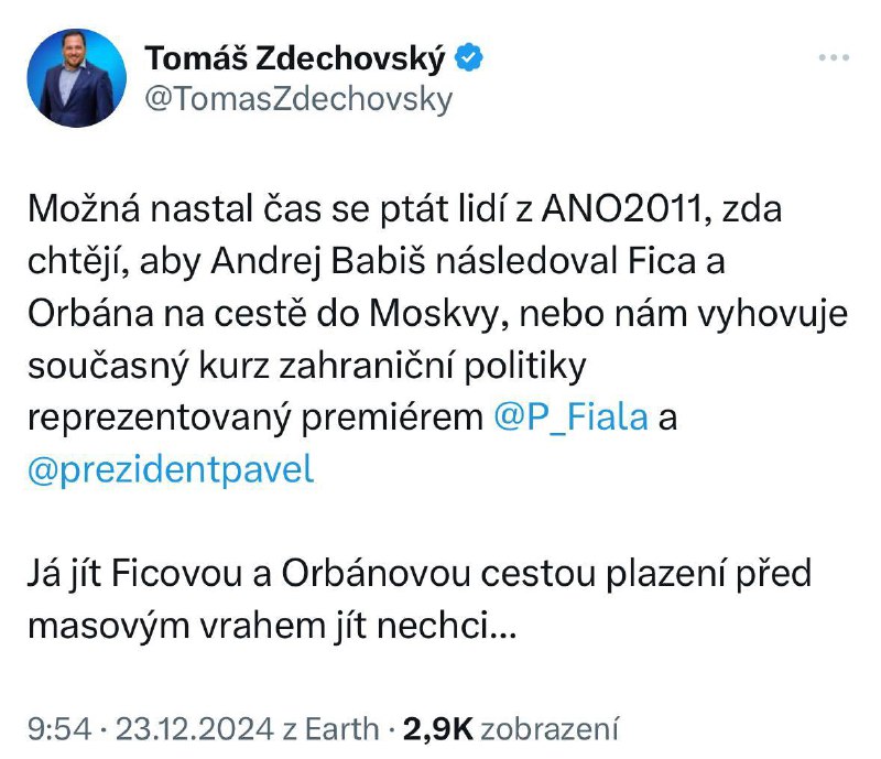 🤡Tomáš Zdechovský nezůstal ve stínu a opět „sklidil potlesk“ za svou reakci na cestu sl...