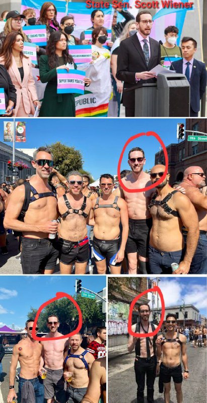 🇺🇸🏳️‍🌈Toto je senátor Scott Wiener, který schválil změnu kalifornských zákonů...