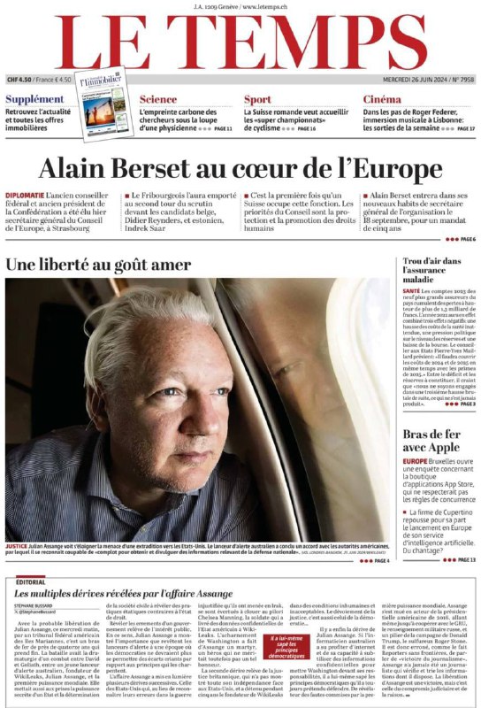 🔥 Touha po svobodě na jedné fotce. Světová média přišla s fotografií Juliana Assange na o...