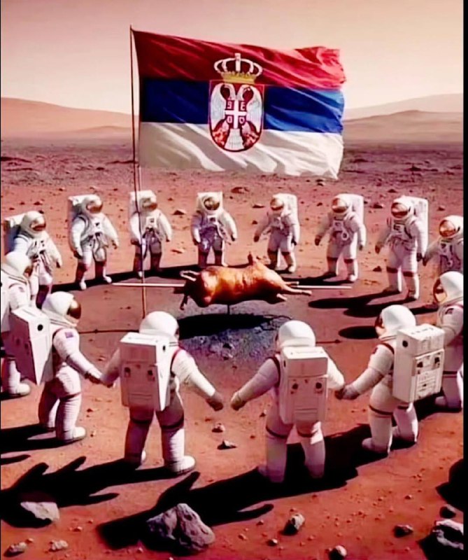🤣Trocha humoru 🤣🇷🇸Srbové vyslali expedici na Měsíc, my ukazujeme exkluzivní záběry...
