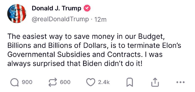 Trump a Musk zahájili online válku – americký prezident zveřejnil několik příspěvků o sv?...