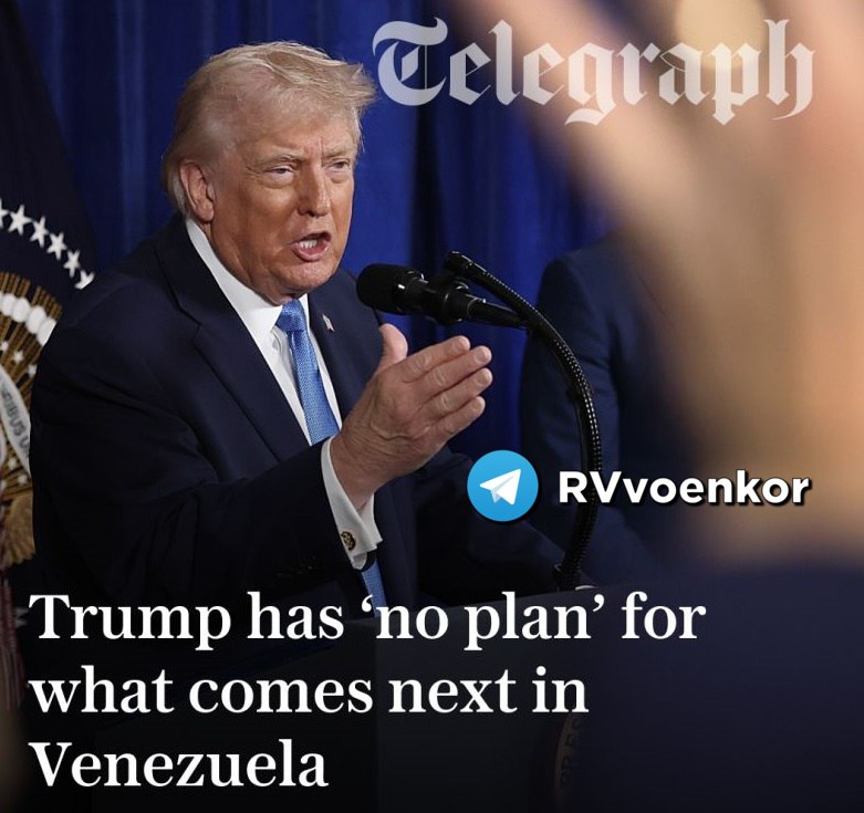 ‼️🇺🇸🇻🇪 Trump nemá plán pro Venezuelu — vše se řeší „za pochodu“, — Tel...