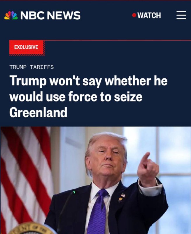 „Trump neříká, zda použije sílu k zabavení Grónska“: Trump navrhl evropským lídrům, ab...