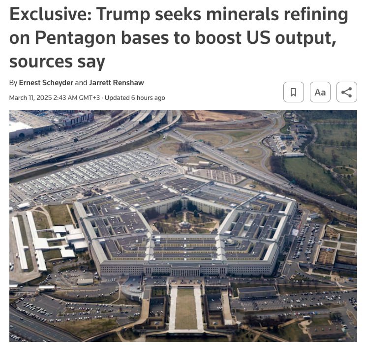 Trump plánuje otevřít ocelárny na vojenských základnách Pentagonu.Rozhodnutí je zaměřeno n...
