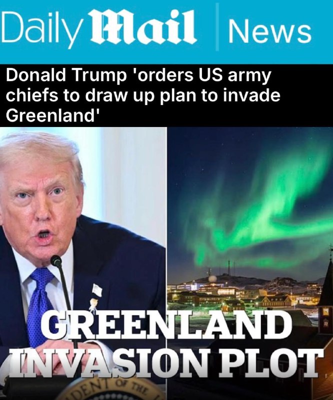 „Trump pověřil velitele speciálních sil, aby vypracovali plán invaze do Grónska“: Po únos...