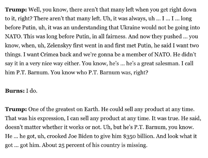 🇺🇸🤡🇺🇦Trump přirovnal Zelenského k zakladateli potulného cirkusu➖ „Víte, on je... 🇺🇸🤡🇺🇦Trump přirovnal Zelenského k zakladateli potulného cirkusu➖ „Víte, on je...