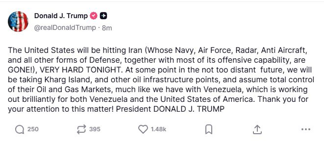 🇺🇸 Trump: Spojené státy zasadí OPRAVDU TVRDÝ ÚDER proti Íránu (jehož námořnictvo, le... 🇺🇸 Trump: Spojené státy zasadí OPRAVDU TVRDÝ ÚDER proti Íránu (jehož námořnictvo, le...