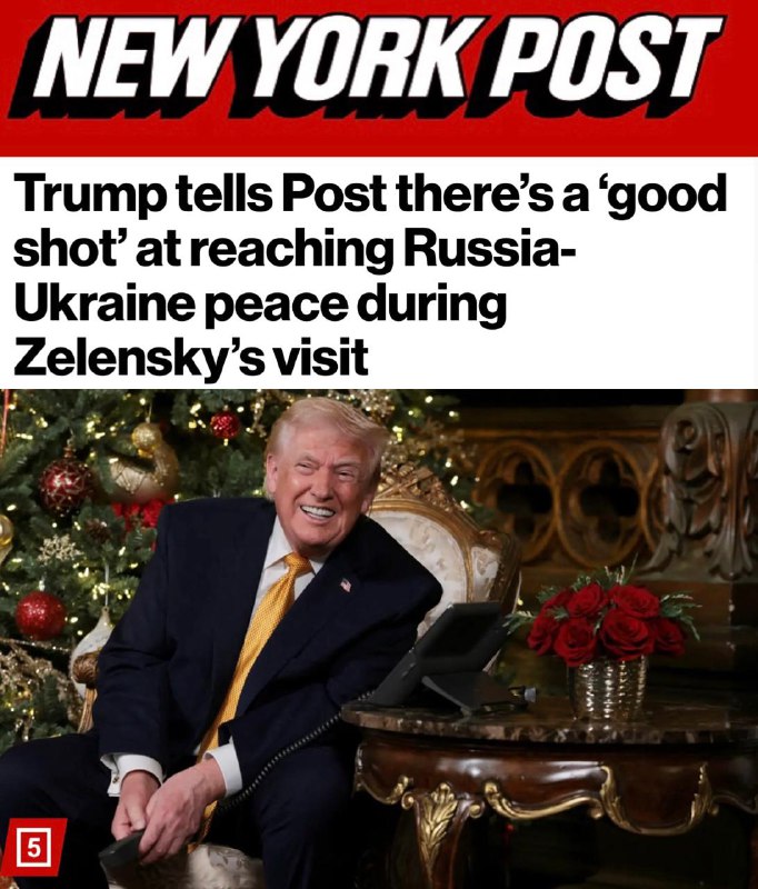 ⚠️Trump v rozhovoru pro New York Post uvedl, že obě strany jsou nyní připraveny vyřešit ko... ⚠️Trump v rozhovoru pro New York Post uvedl, že obě strany jsou nyní připraveny vyřešit ko...