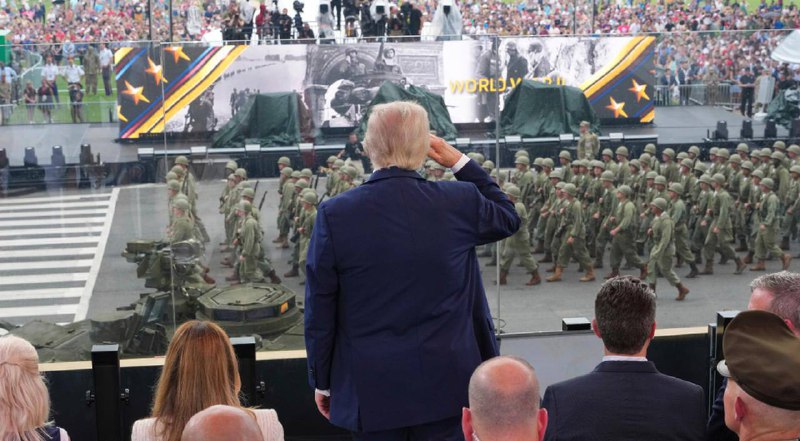 ‼️🇷🇺🇺🇸Trump začal kopírovat Putina: USA uspořádaly svou první vojenskou přehl?...