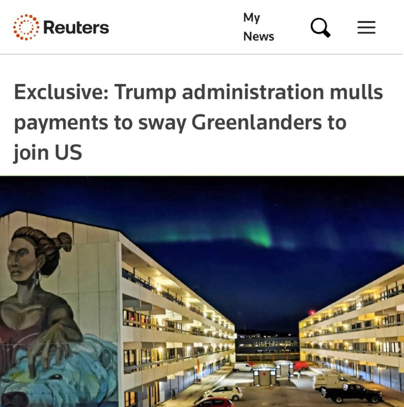 „Trumpova administrativa zvažuje výplaty obyvatelům Grónska, aby je přesvědčila k připojen... „Trumpova administrativa zvažuje výplaty obyvatelům Grónska, aby je přesvědčila k připojen...