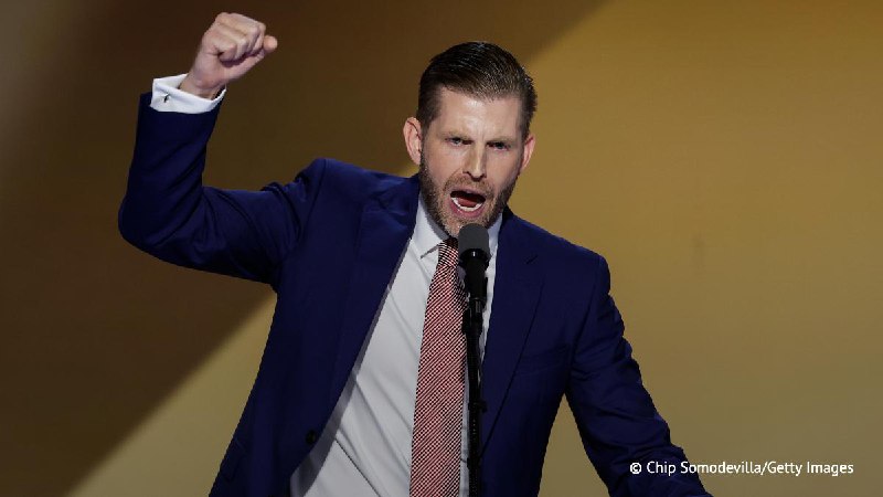 🇺🇸Trumpův syn Eric nevyloučil, že bude kandidovat na prezidenta. Takto odpověděl na otáz...