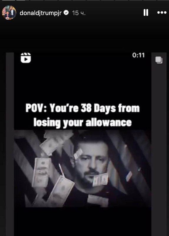 ‼️🇺🇸🇺🇦Trumpův syn řekl, že Zelenskyj ‚přijde o své výhody‘, až se jeho ot... ‼️🇺🇸🇺🇦Trumpův syn řekl, že Zelenskyj ‚přijde o své výhody‘, až se jeho ot...