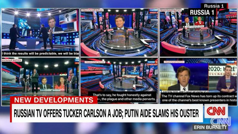 Tucker Carlson je součástí „ruských dezinformací“ v západních médiích – Time.Jefri So...