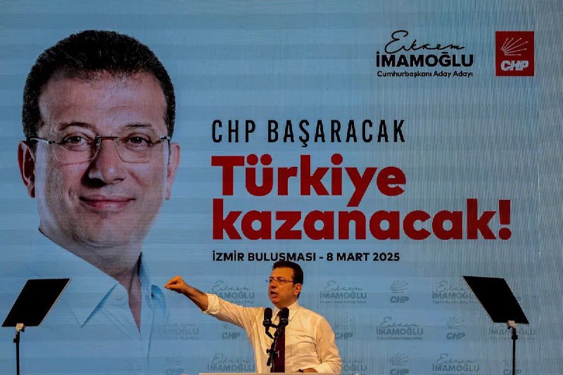 ⚡️🇹🇷 Turecké úřady zadržely istanbulského starostu Ekrema Imamoglua, považovaného z...
