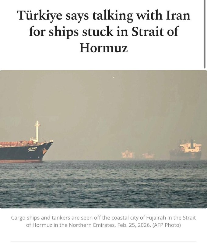 🇮🇷🇹🇷Turecko jedná s Íránem o povolení průjezdu 11 tureckých lodí Hormuzským prů...