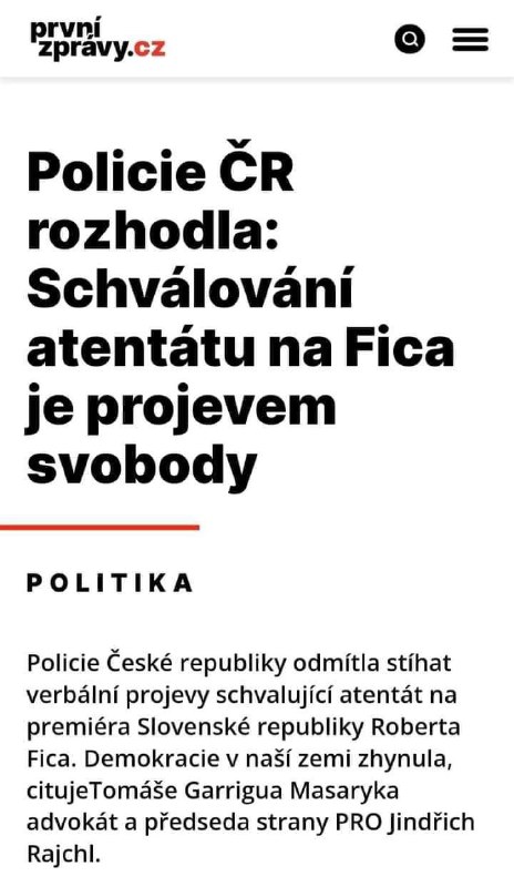 Týkalo by se to i u premiéra ČR?🤔