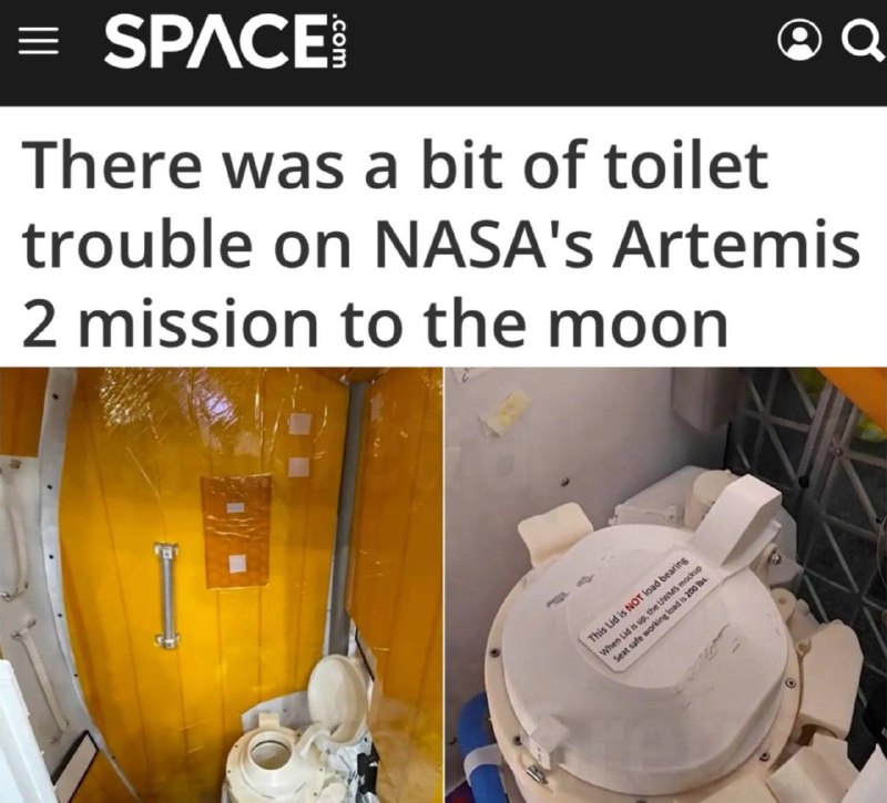 „U Artemis došlo k drobnému problému s toaletou“: Na lodi vyslané k Měsíci došlo k probl?...