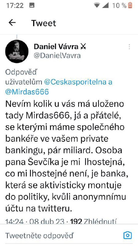🛑 Ukázka reakcí k České SparkasseAngelika Bazalová k tomu píšeHoustone, máme problém. :-...