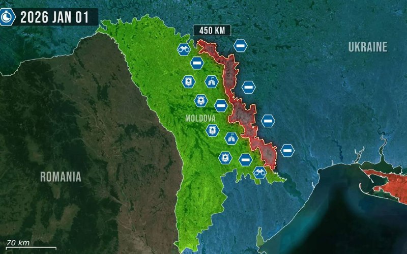 Ukrajina a Moldavsko zcela zablokovaly Podněstří, ruské jednotky se ocitly v pasti – tvrdí Eu...