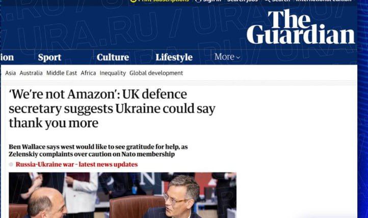 🇺🇦🇬🇧Ukrajina by měla poděkovat Západu za zbraně a ne kritizovat ho, že ji odmítl p...