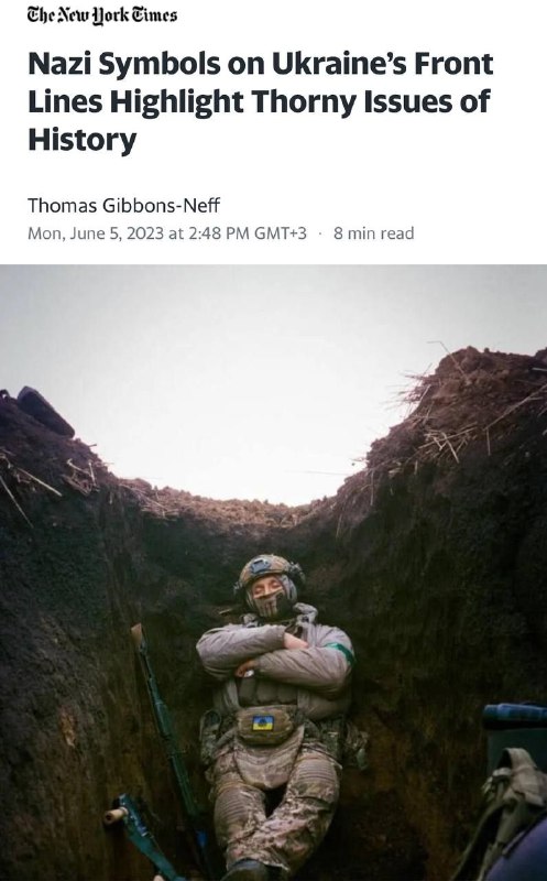 🇺🇦Ukrajina může ztratit podporu Západu kvůli nacistickým symbolům v řadách svých ozbr...
