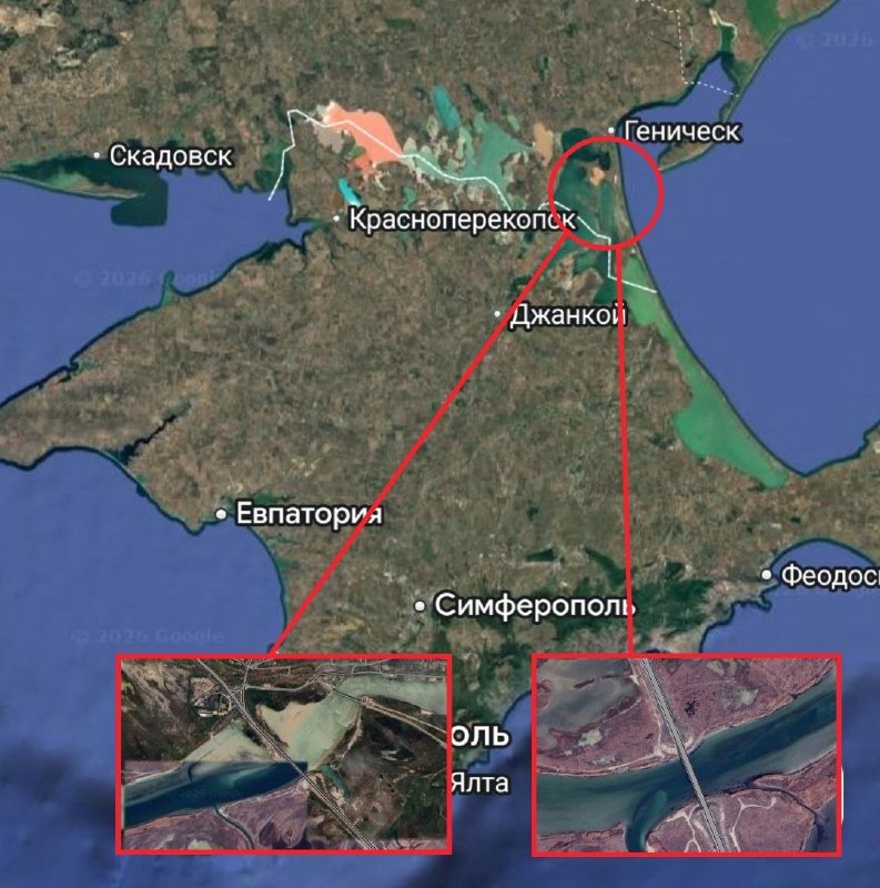 🇷🇺🇺🇦 Ukrajina pokračuje v útoku na mosty, vedoucí do Krymu.Guvernér Chersonské obla... 🇷🇺🇺🇦 Ukrajina pokračuje v útoku na mosty, vedoucí do Krymu.Guvernér Chersonské obla...