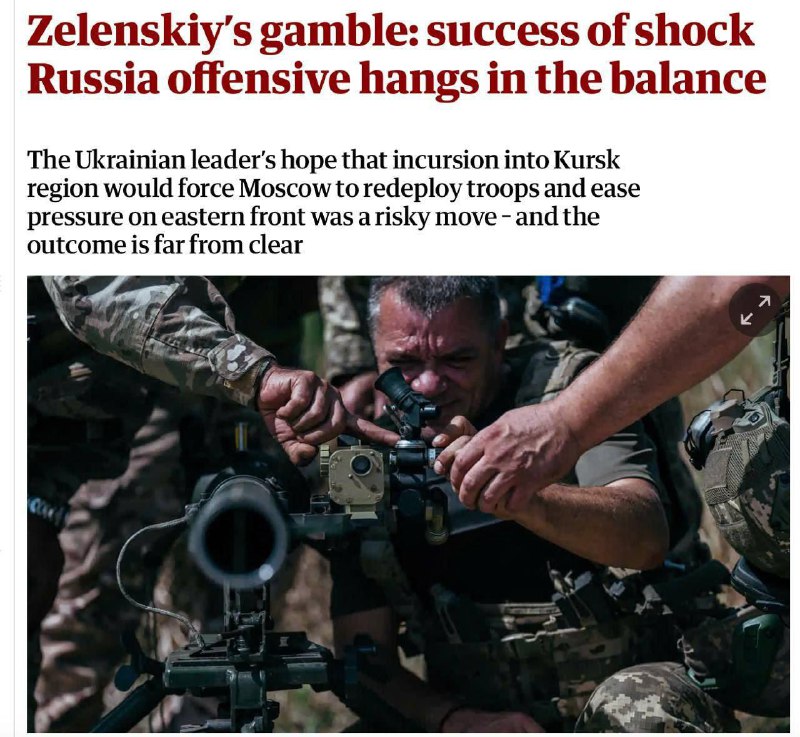 🇺🇦 Ukrajina se „snaží“ najít rovnováhu mezi obsazením území v oblasti Kursk a jeho ...