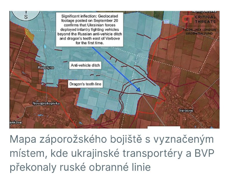 🇺🇦Ukrajinci poprvé poslali obrněnce za ruské linie. Ukrajinské obrněnce se na záporožsk...