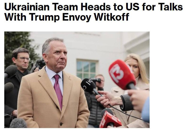 ⏺Ukrajinská delegace míří do Spojených států na jednání s Whitcoffem a Kushnerem.🗣Do d... ⏺Ukrajinská delegace míří do Spojených států na jednání s Whitcoffem a Kushnerem.🗣Do d...