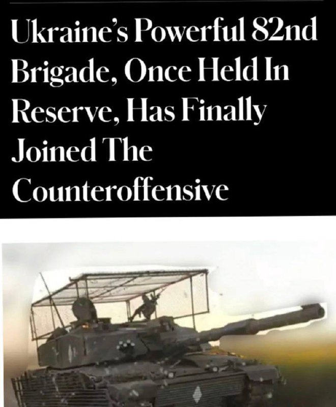 Ukrajinské ozbrojené síly přivedly do bitvy poslední strategické rezervy, tvrdí Forbes:„82....