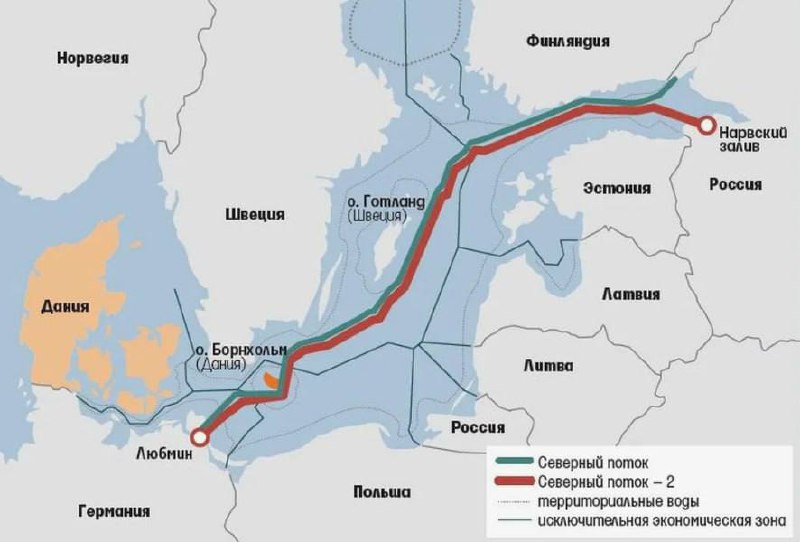 ❕USA jednají s Ruskem o koupi Nord Streamu za účelem obnovení dodávek plynu do Evropy po skon...