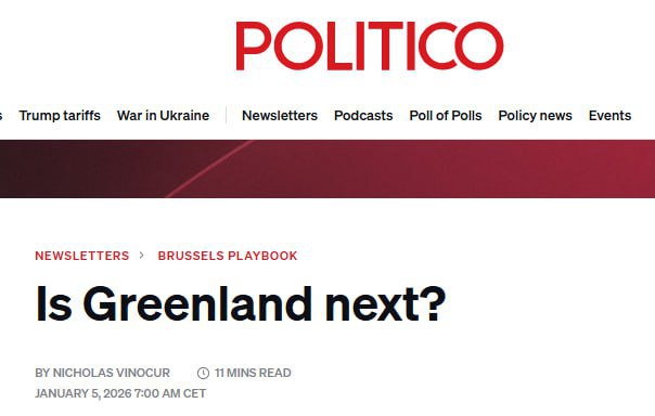 🇺🇸⚔️🇩🇰USA mohou zabrat Grónsko již v nadcházejících měsících, uvádí Politi...