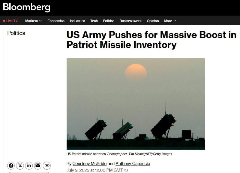 ‼️🇺🇸 USA se tajně připravují na raketovou válku – armáda potřebuje 4krát více ra...