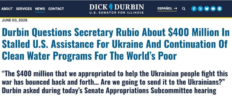 ‼️🇺🇸‼️🇺🇦USA zmrazily vojenskou pomoc Ukrajině ve výši 400 milionů dolarů do...