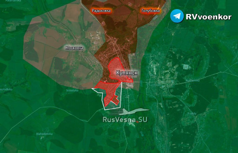 🇷🇺⚔️🇺🇦Útok na Kupjansk: Ruská armáda se sebejistě posouvá v městských blocíc... 🇷🇺⚔️🇺🇦Útok na Kupjansk: Ruská armáda se sebejistě posouvá v městských blocíc...