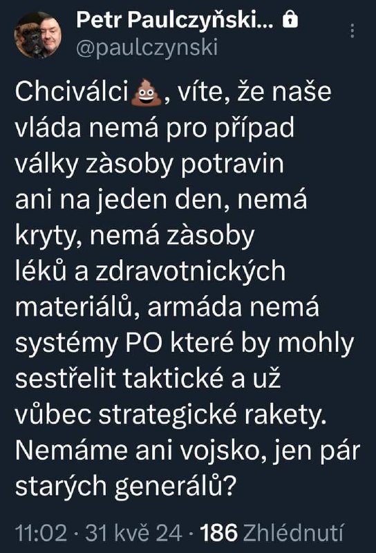 Uz jste se tech blaznu nekdo ptali jak si valku predstavuji ???