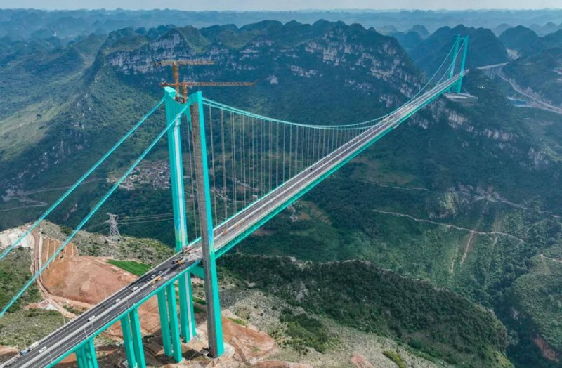 🇨🇳V Číně se otevírá nejvyšší most na světě. Nejen pro dopravu, ale i pro turisty.V ?...