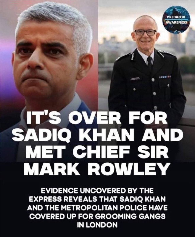 💥🇬🇧 v GB..Nyní explodují Sadiq Khan a Sir Mark Rowley.. 👇První stránka dnešního Da...