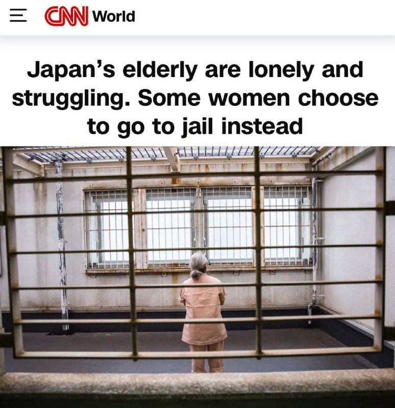 V Japonsku začaly starší ženy dobrovolně páchat drobné zločiny, aby mohly jít do vězení P...