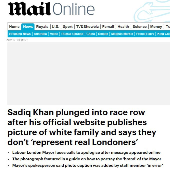 🇬🇧V Londýně došlo ke skandálu po prohlášení starosty hlavního města Velké Británie ...