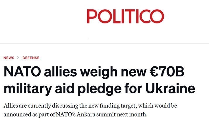 ‼️🇺🇦🇪🇺 V NATO se diskutuje o poskytnutí vojenské pomoci Ukrajině ve výši 70 mil... ‼️🇺🇦🇪🇺 V NATO se diskutuje o poskytnutí vojenské pomoci Ukrajině ve výši 70 mil...