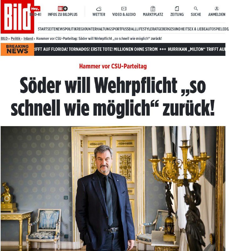 ‼️🇩🇪 V Německu volali po návratu všeobecné branné povinnosti „co nejdříve“ - Bi...